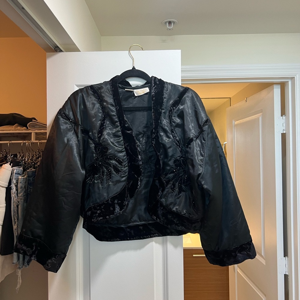 Victoria’s secret black jacket